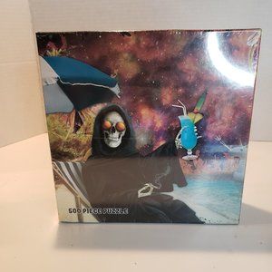 Spencer Gifts Reaper Beach 500 Piece Multicolor Jigsaw Puzzle 20"× 28" New